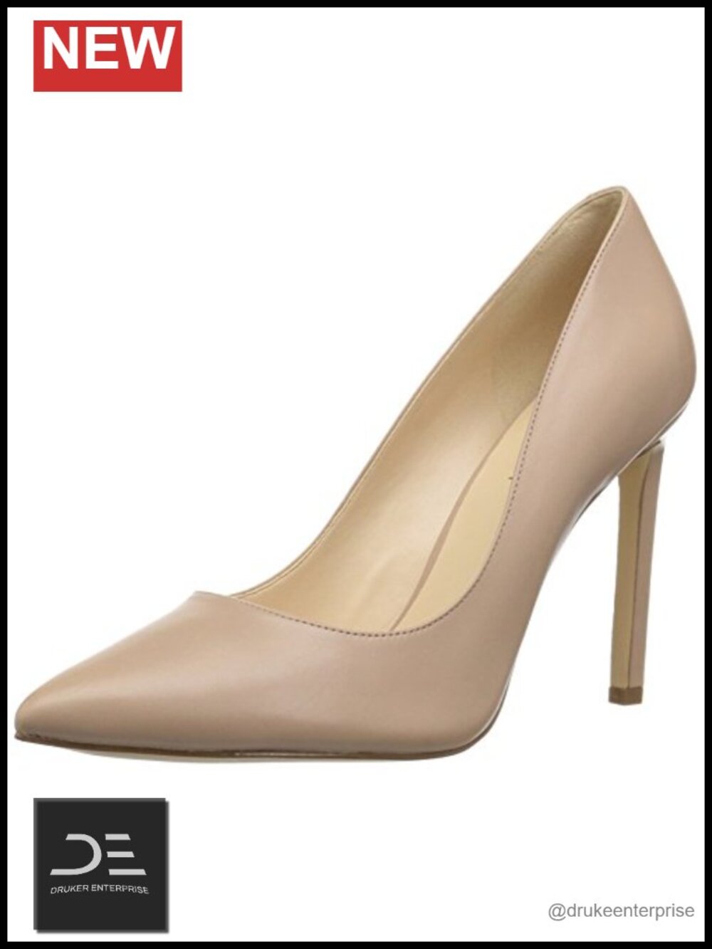 Nine West Tatiana Suede Pointed Toe Stiletto Heel Pumps Slip-On Women's Shoes